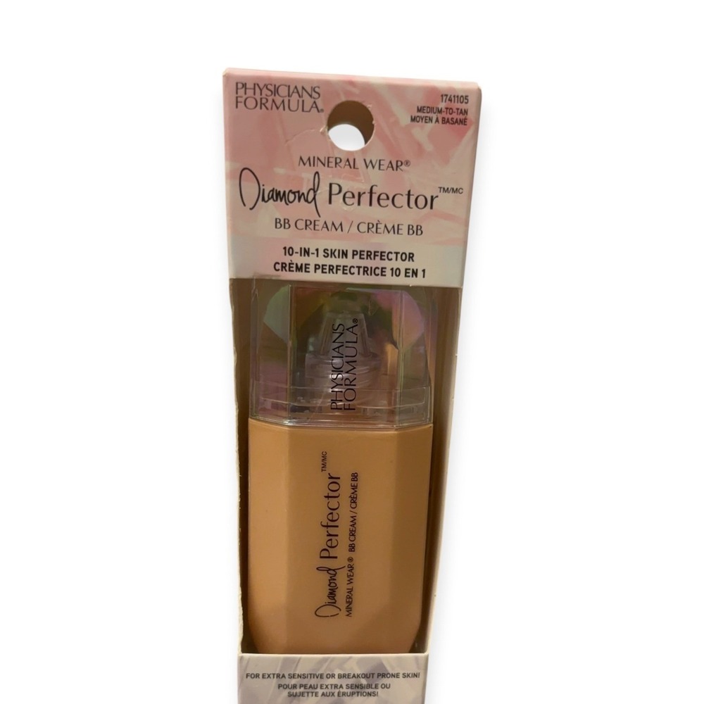 Physicians Formula Mineral Wear Diamond Perfector BB Cream Medium-to-Tan 1.2oz